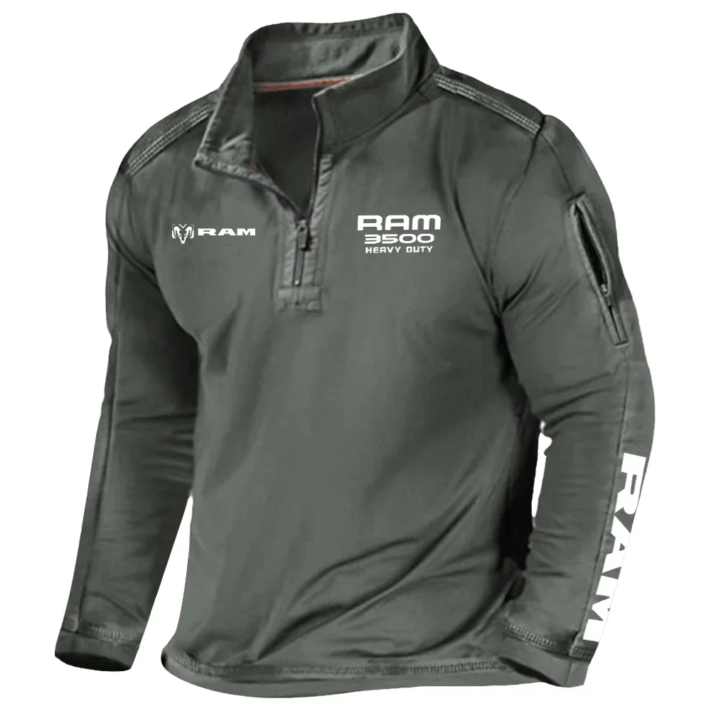 Ram Heavy Duty 3500  Exclusive Logo Tactical Outdoor Sweatshirts, BIH13002RMR35 Ram Heavy Duty 3500  Sweatshirts