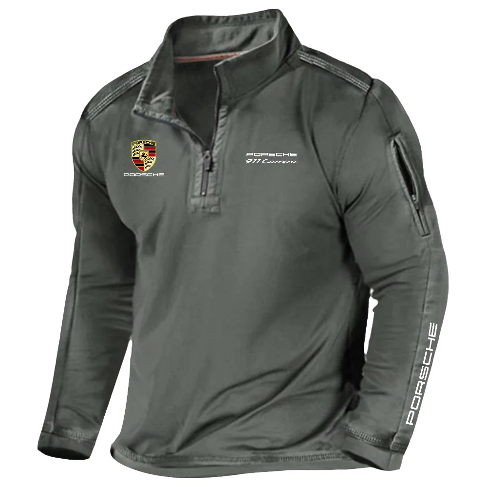 Porsche 911 Carrera Coupe Exclusive Logo Tactical Outdoor Sweatshirts, BIH130LXPOS91CC Porsche 911 Carrera Coupe Sweatshirts