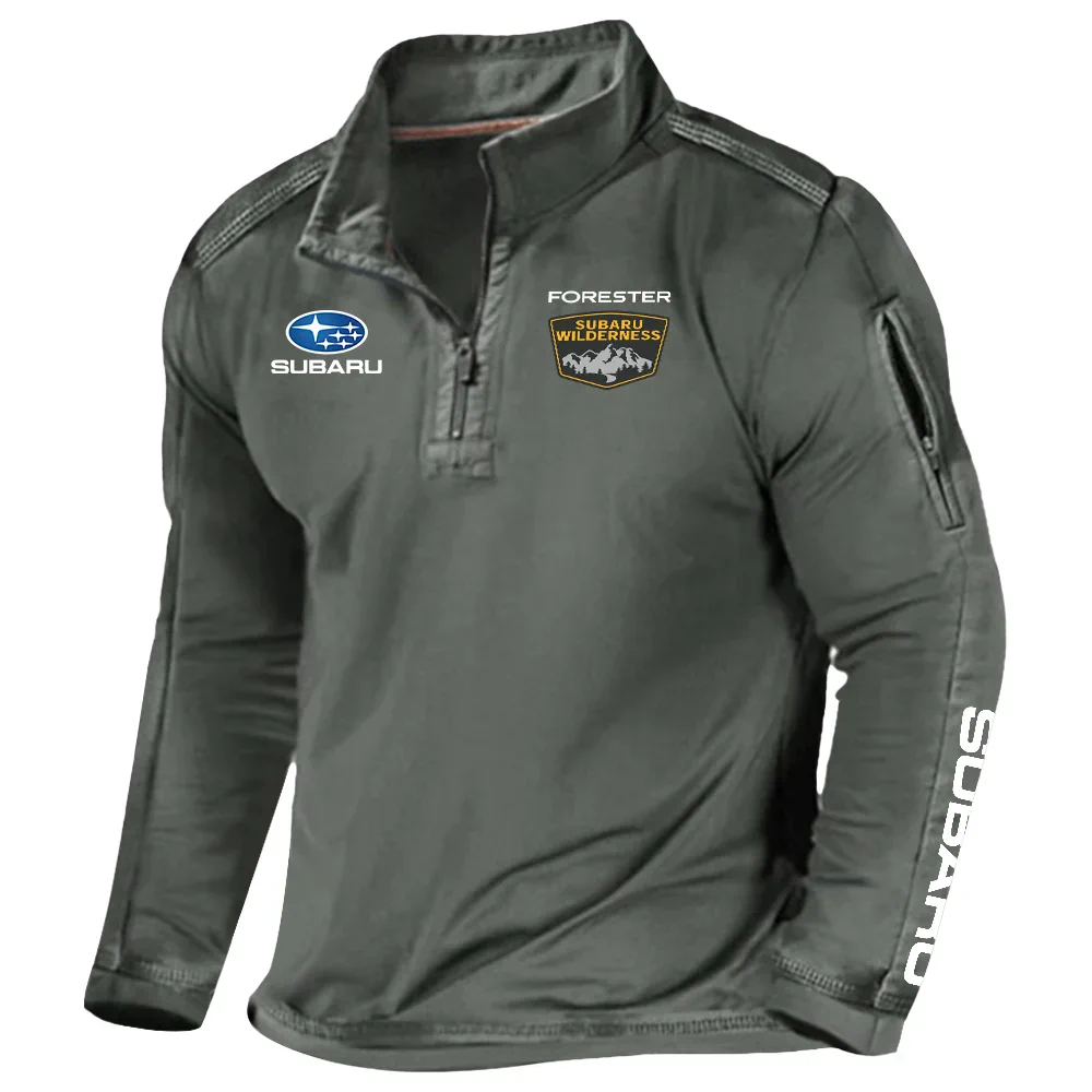 Subaru Forester Wilderness Exclusive Logo Tactical Outdoor Sweatshirts, BIH130OF09LRRRR Subaru Forester Wilderness Sweatshirts