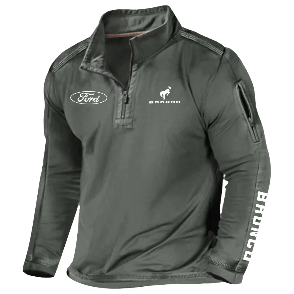 Ford Bronco Exclusive Logo Tactical Outdoor Sweatshirts, BIH13009F1BRO Ford Bronco Sweatshirts
