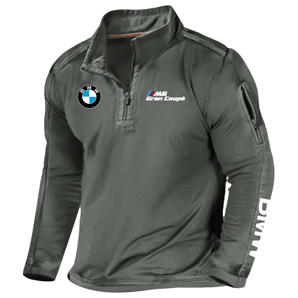 BMW M6 Gran Coupé Exclusive Logo Tactical Outdoor Sweatshirts, BIH13001BMM6GC BMW M6 Gran Coupé Sweatshirts