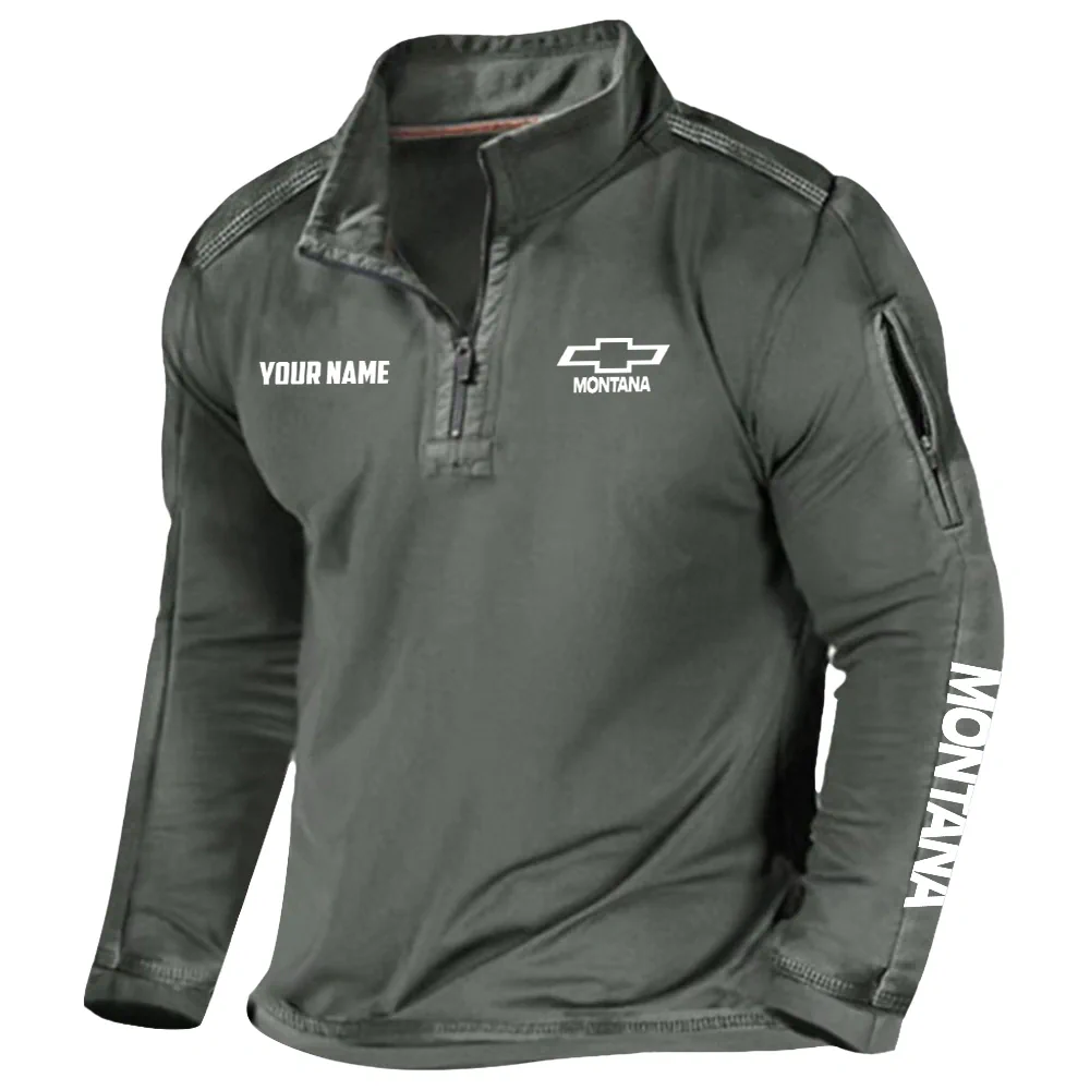 Chevrolet Montana Exclusive Logo Tactical Outdoor Sweatshirts, BIH13001CECMA Sweatshirt