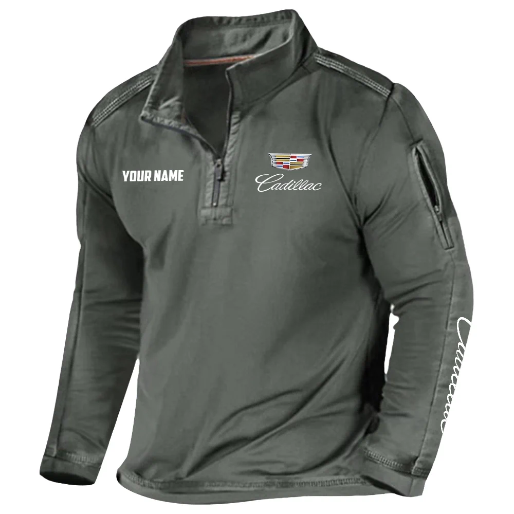 Cadillac Exclusive Logo Tactical Outdoor Sweatshirts, OUFAH1300819CDZ Sweatshirt