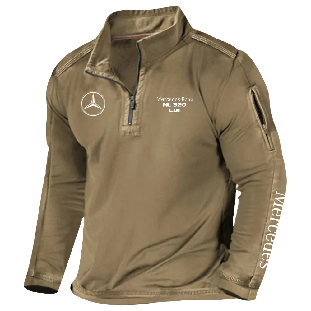 Mercedes-Benz ML320 CDI Exclusive Logo Tactical Outdoor Sweatshirts, BITHH13003MBML32D Mercedes-Benz ML320 CDI Sweatshirt