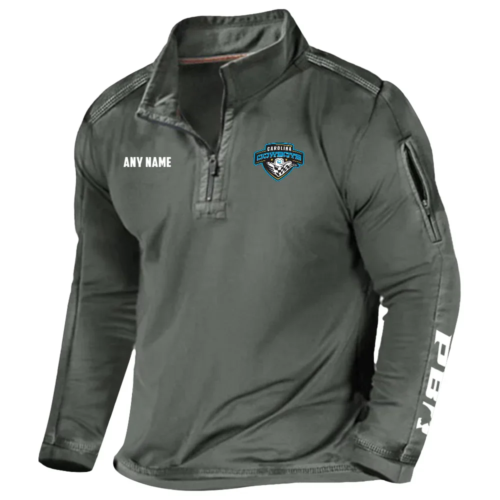 Carolina Cowboys Exclusive Logo Tactical Outdoor Sweatshirts, BIH13003PBRCC Carolina Cowboys Sweatshirts