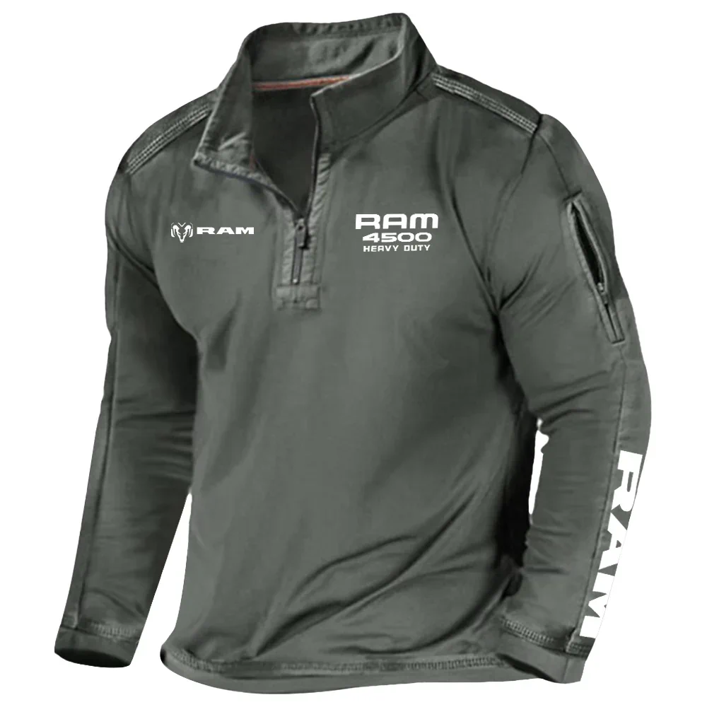 Ram Heavy Duty 4500 Exclusive Logo Tactical Outdoor Sweatshirts, BIH13002RMR45 Ram Heavy Duty 4500 Sweatshirts