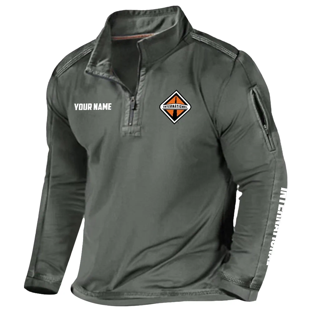 International Trucks Exclusive Logo Tactical Outdoor Sweatshirts, OUFAH1300819INZ Sweatshirt