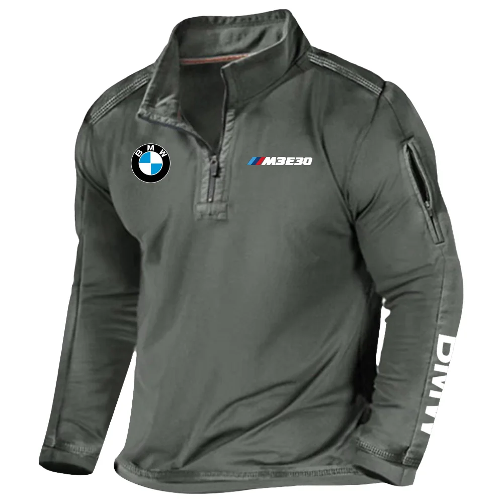 BMW M3 E30 Exclusive Logo Tactical Outdoor Sweatshirts, BIH13001BMM3E30 BMW M3 E30 Sweatshirts