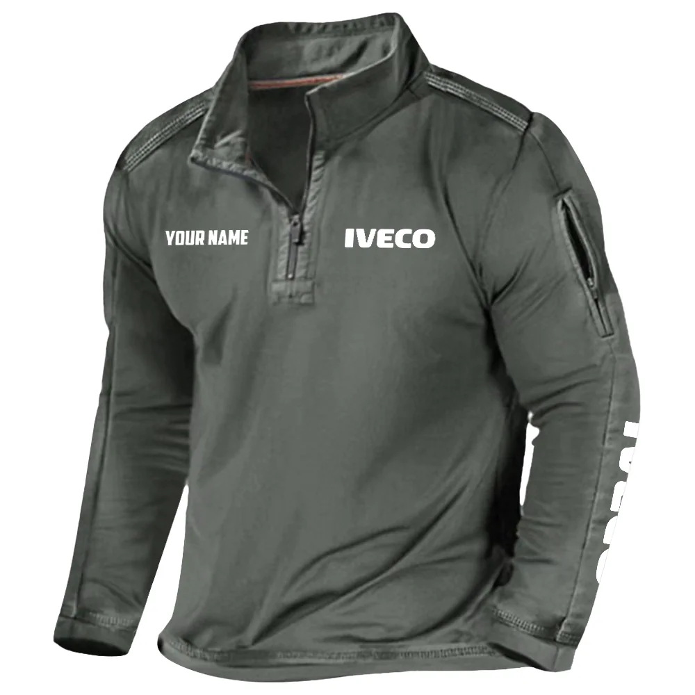 Iveco Exclusive Logo Tactical Outdoor Sweatshirts, OUFAH1300819IVZ Sweatshirt